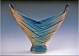 Doug Dacey, Porcelain Artist in Columbus, NC, creates a unique line of fine sculptural and functional porcelain inspired by colors and patters from nature.