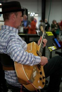 Live music throughout the weekend Nov. 11 - 13, 2016 at the Carolina Artisan Craft Market and Preview Party, presented by the Carolina Designer Craftsmen Guild at the Raleigh Convention Center.