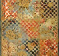 Sheree White Sorrells, fiber artist in Waynesville, North Carolina has been designing and creating rugs since she began her career as a rugweaver. Her textile expertise is exhibited in these new fabric mosaic works for floor or wall.