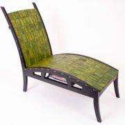 Alan Daigre, woodworker in Readyville, TN, creates rocking chairs, dining chairs, bar stools, desk chairs, and a chaise from his own unique woven design. Applied to our 2016 call for artists and is now a CDCG Exhibiting Artist member.